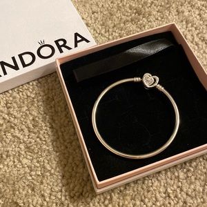 Never wore this bracelet, NEW, original pandora size 6.7 inches